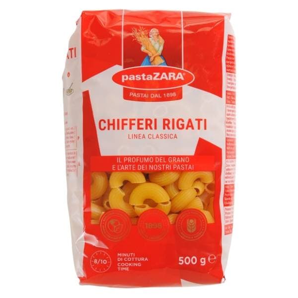PASTA ZARA Chifferi rigati tjestenina 500g 0