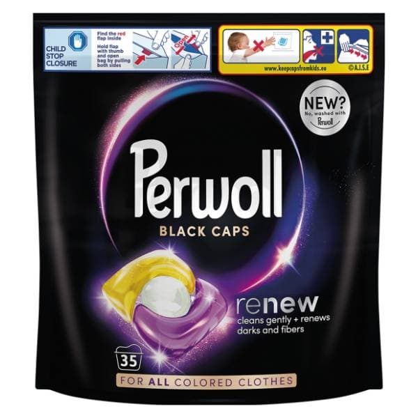 PERWOLL Renew black kapsule za rublje 35kom 0