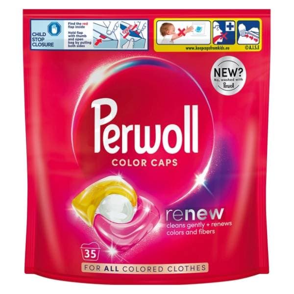 PERWOLL Color kapsule za rublje 35kom 0