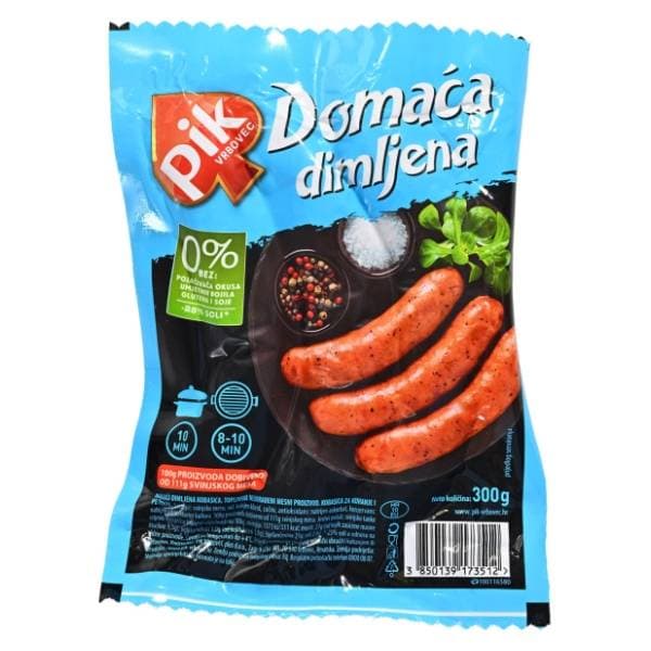 PIK domaća dimljena kobasica 300g 0