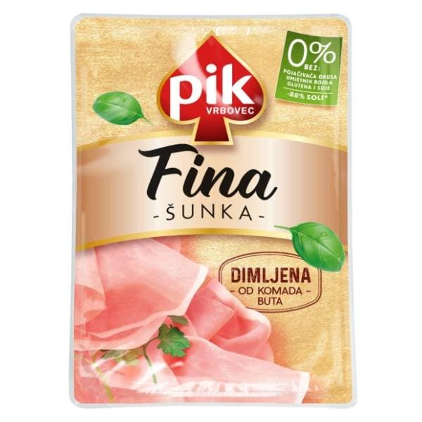 PIK Fina šunka narezak 150g 0