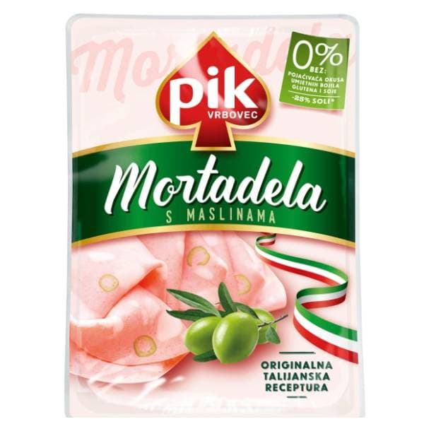 PIK Mortadela s maslinama narezak 150g 0