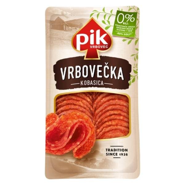 PIK Vrbovečka kobasica narezak 100g 0