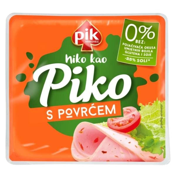 PIKO parizer s povrćem narezak 200g 0