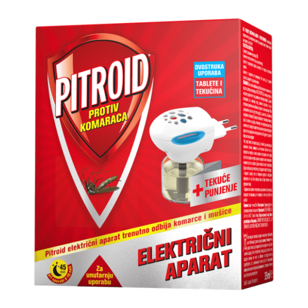 PITROID električni aparat protiv komaraca + tekuće punjenje 0