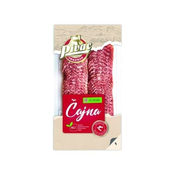 PIVAC čajna kobasica narezak 80g 0