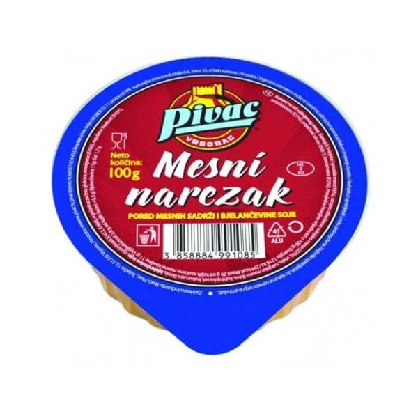 PIVAC Mesni narezak bez glutena 100g 0