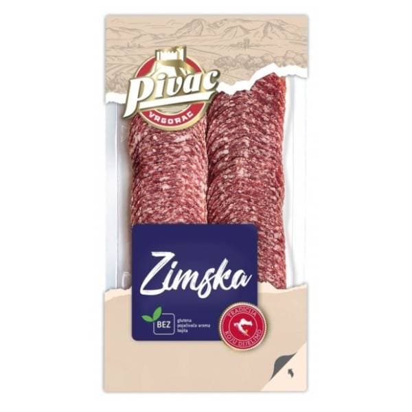 PIVAC Zimska kobasica narezak 80g 0