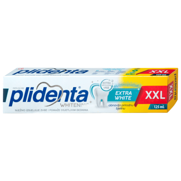 PLIDENTA Extra white zubna pasta 125ml 0
