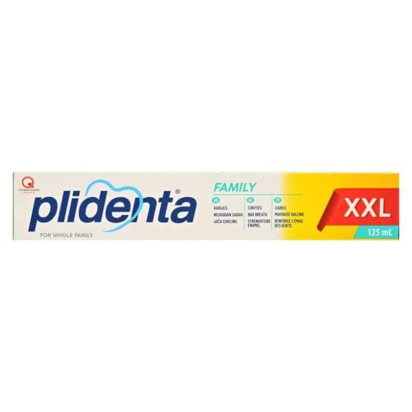 PLIDENTA Family zubna pasta 125ml 0