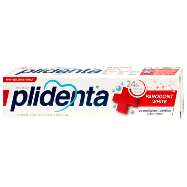 PLIDENTA Parodont white zubna pasta 75ml 0