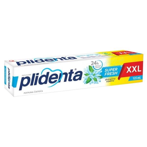 PLIDENTA Superfresh zubna pasta 125ml + četkica 0