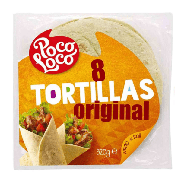 POCO LOCO tortilje original 320g 0