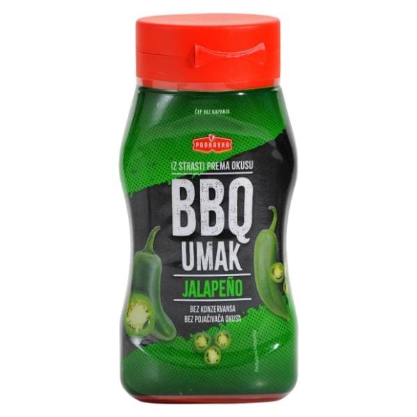 PODRAVKA BBQ jalapeno umak 345g 0