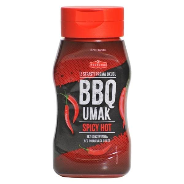 PODRAVKA BBQ spicy hot umak 345g 0