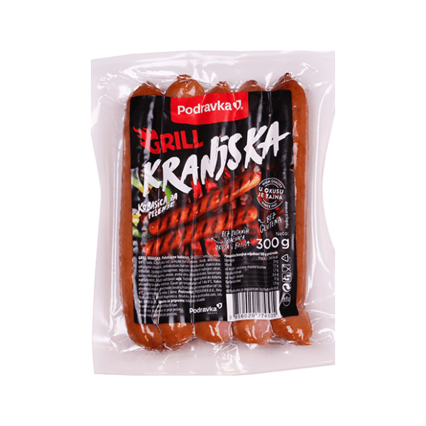 PODRAVKA Grill Kranjska kobasica 300g 0