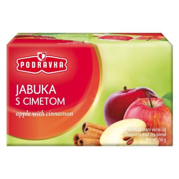 PODRAVKA jabuka cimet čaj 50g 0