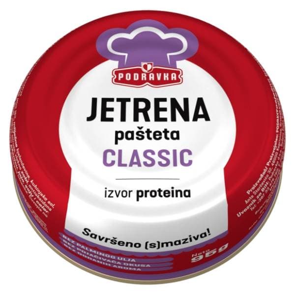 PODRAVKA Jetrena pašteta 95g 0