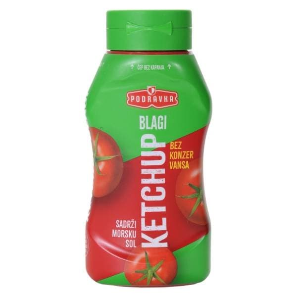 PODRAVKA ketchup blagi 500g 0