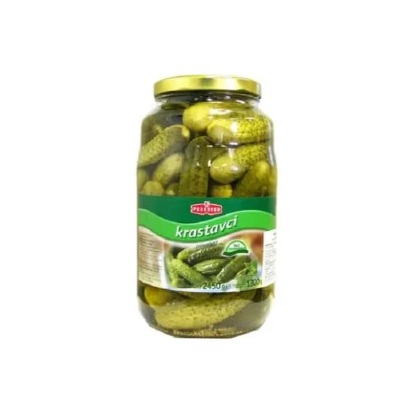 PODRAVKA kiseli krastavci 2450g 0