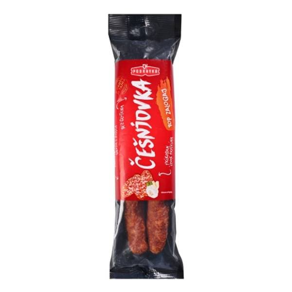 PODRAVKA Češnjovka kobasica 250g 0