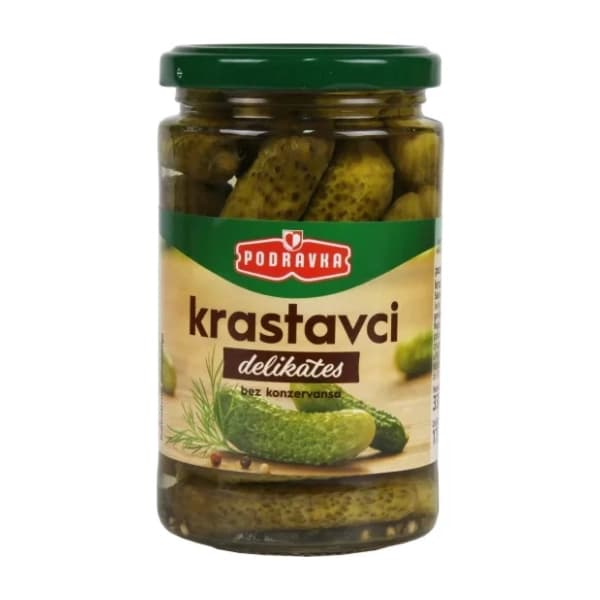 PODRAVKA krastavci Delikates 330g 0
