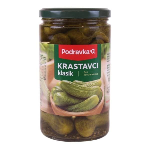 PODRAVKA krastavci klasik 660g 0