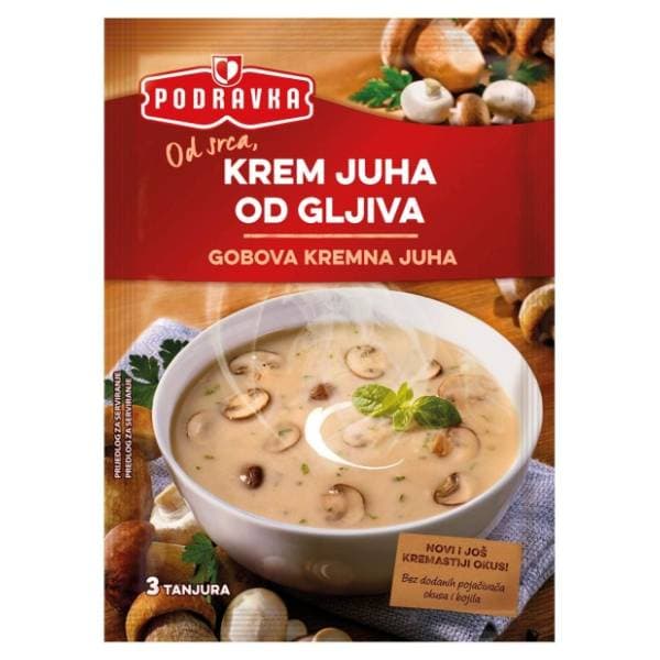 PODRAVKA krem juha od gljiva 54g 0