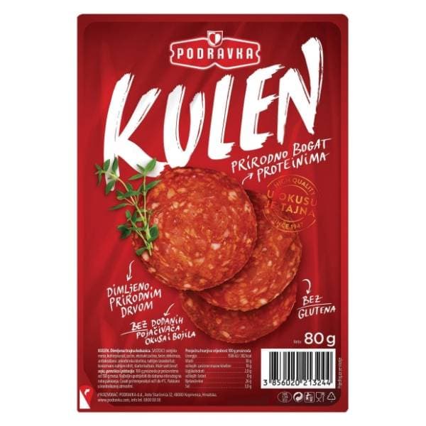 PODRAVKA Kulen narezak 80g 0