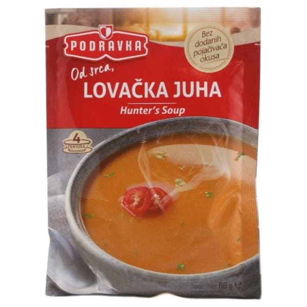 PODRAVKA Lovačka juha 68g 0