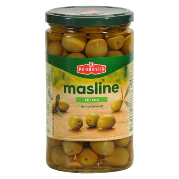 PODRAVKA masline zelene 700g 0