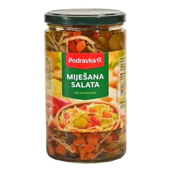 PODRAVKA miješana salata 660g 0