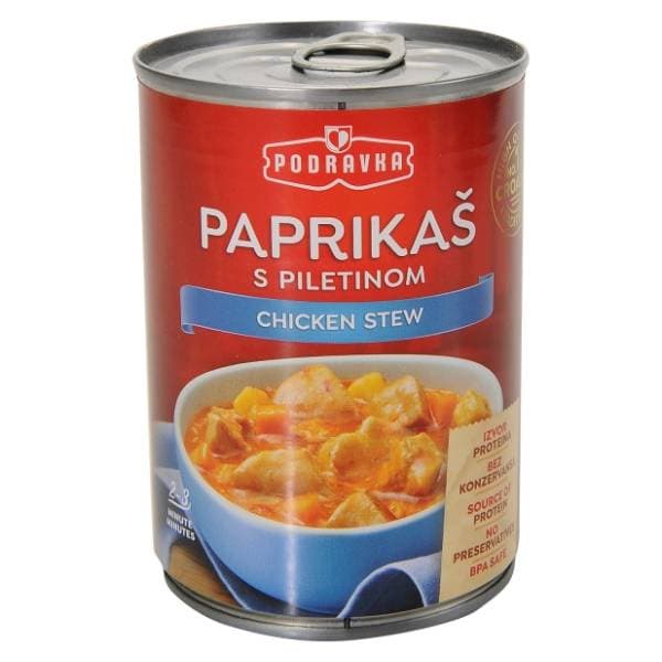 PODRAVKA paprikaš s piletinom 400g 0