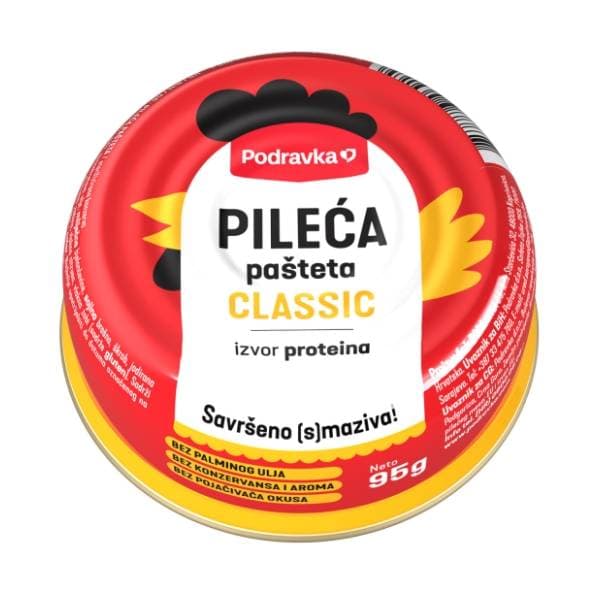 PODRAVKA Pileća pašteta 95g 0