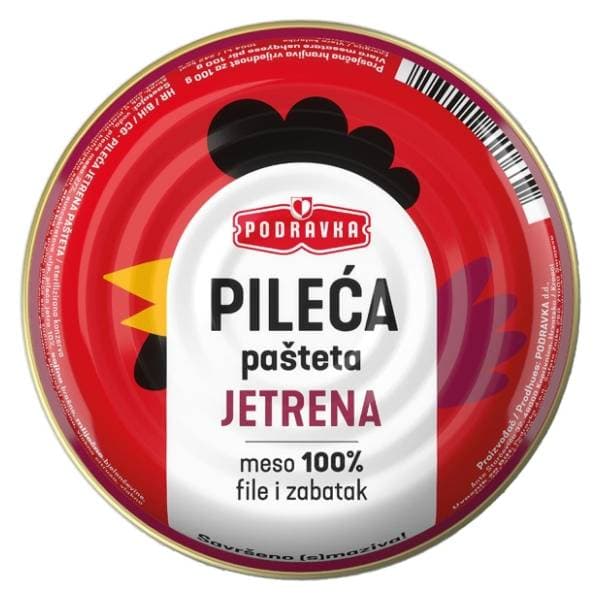 PODRAVKA Pileća pašteta jetrena 95g 0