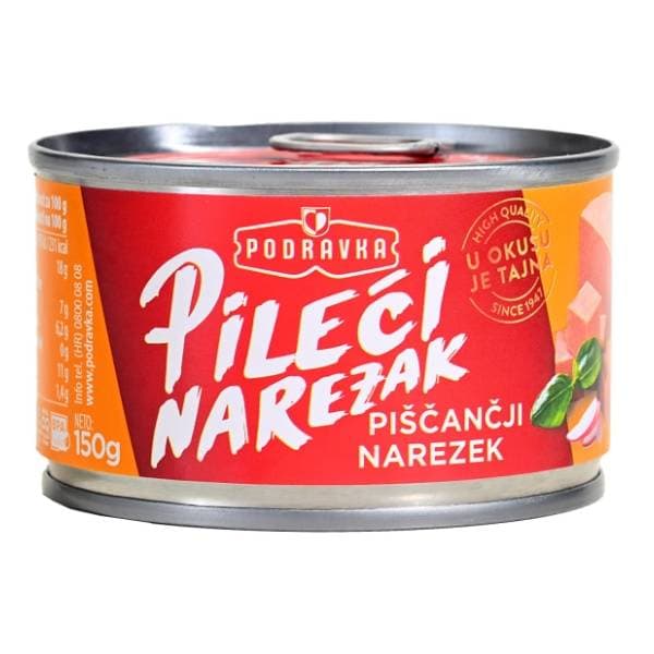 PODRAVKA Pileći narezak 150g 0