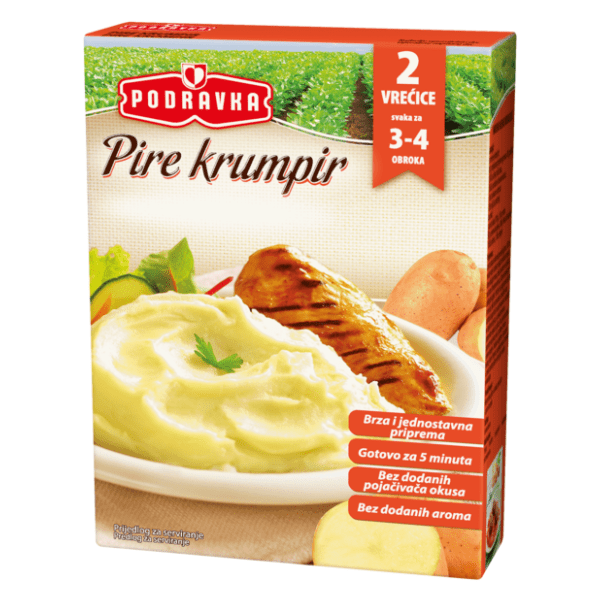 PODRAVKA pire krumpir 3kg 0