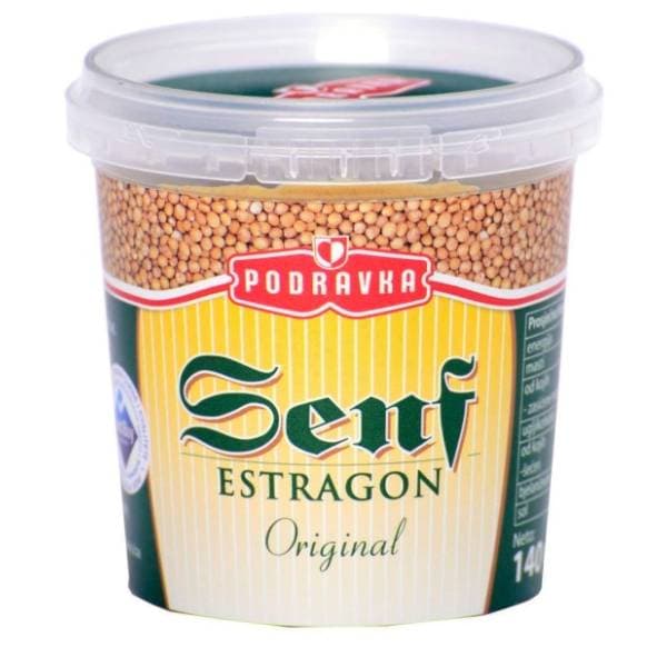 PODRAVKA senf Estragon original 140g 0