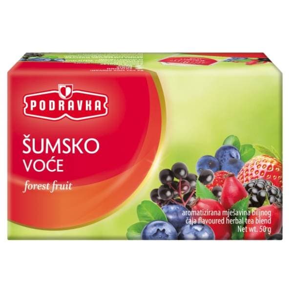 PODRAVKA šumsko voće čaj 50g 0