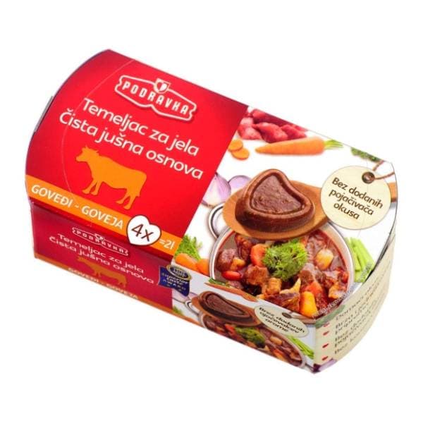 PODRAVKA temeljac za jela goveđi 112g 0