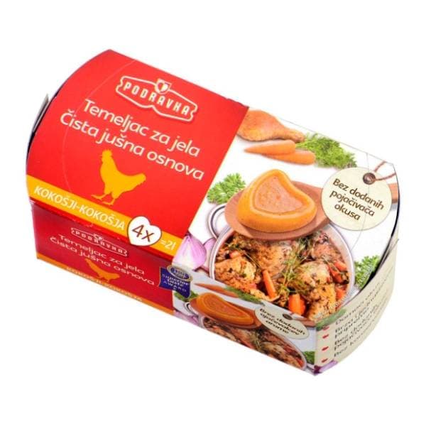 PODRAVKA temeljac za jela kokošji 112g 0