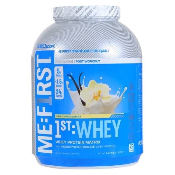 POLLEO SPORT Protein 1st Whey prah vanilla madagascar 2,27kg 0