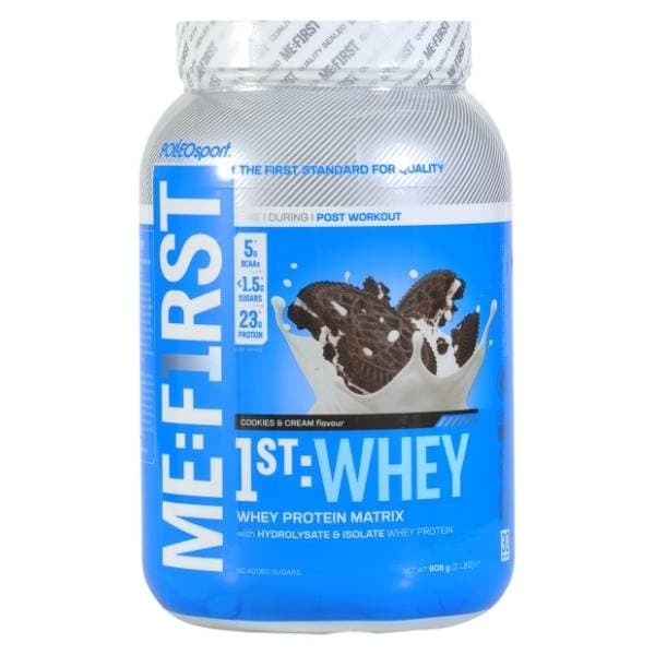 POLLEO SPORT Protein 1st Whey prah cookies &cream 908g 0