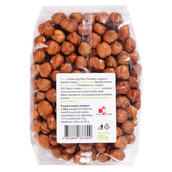 PP ORAHOVICA lješnjak jezgra 300g 0