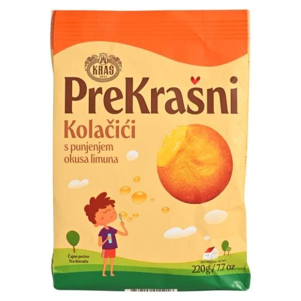 PREKRAŠNI Kolačići keks s punjenjem okusa limuna 200g 0