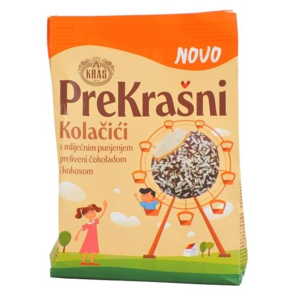 PREKRAŠNI Kolačići keks čokolada i kokos 200g 0