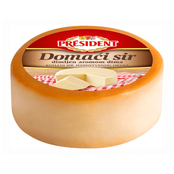 PRESIDENT polutvrdi dimljeni sir 300g 0