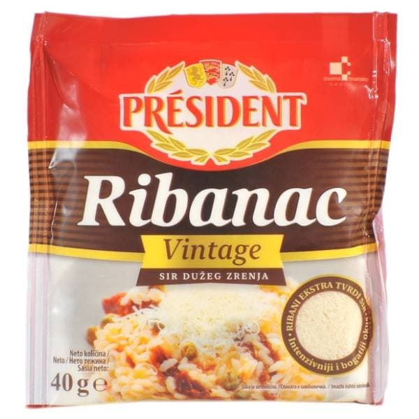 PRESIDENT Ribanac Vintage sir 40g 0