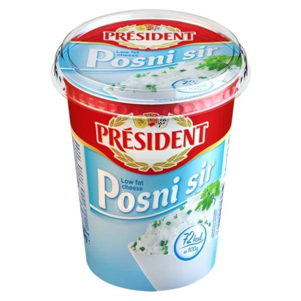 PRESIDENT svježi posni sir 500g 0