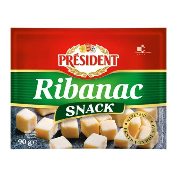 PRESIDENT Ribanac tvrdi sir 90g 0